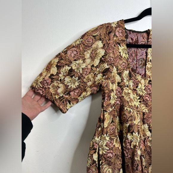 COPY - NWT En Saison Luisa Jacquard A-Line Mini Dress tapestry size medium MSRP… - Picture 10 of 12